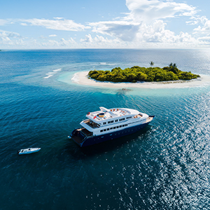 aerial - lumira duplex - lumira cruises